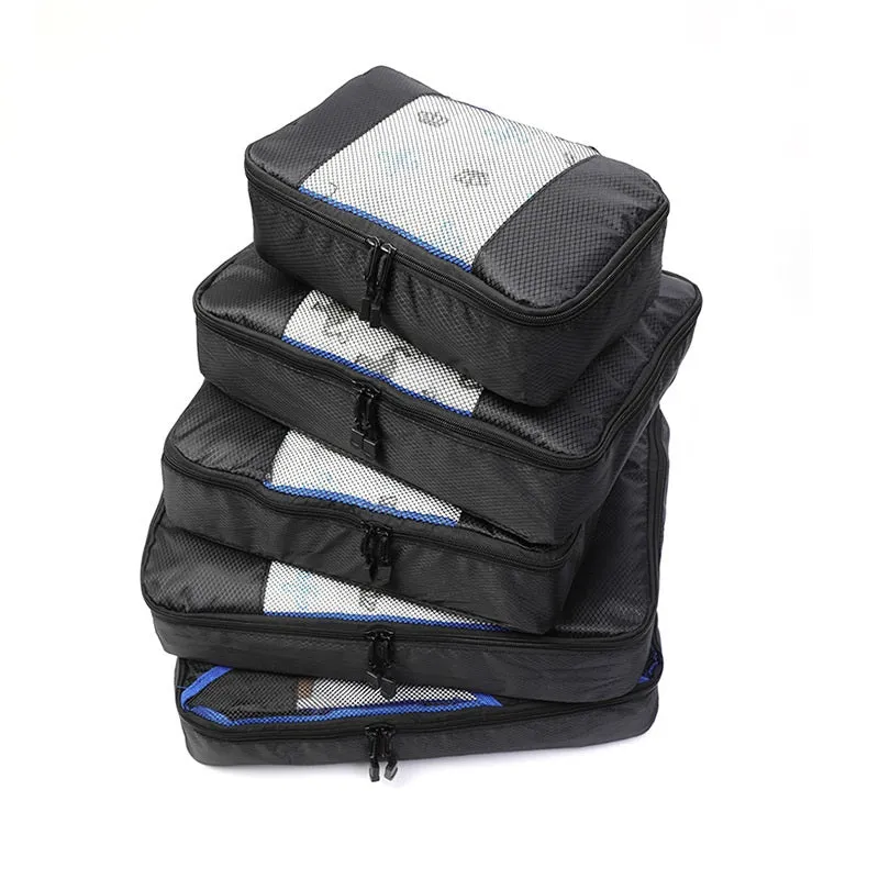 5 Set Travel Cubes For Luggage Packing Organizers