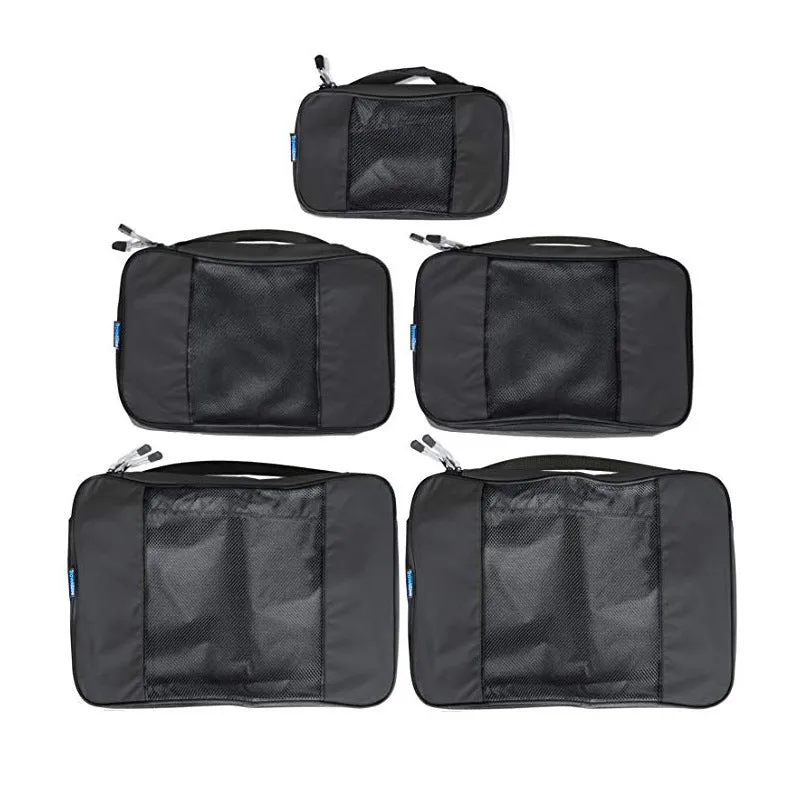 5 Set Travel Cubes For Luggage Packing Organizers