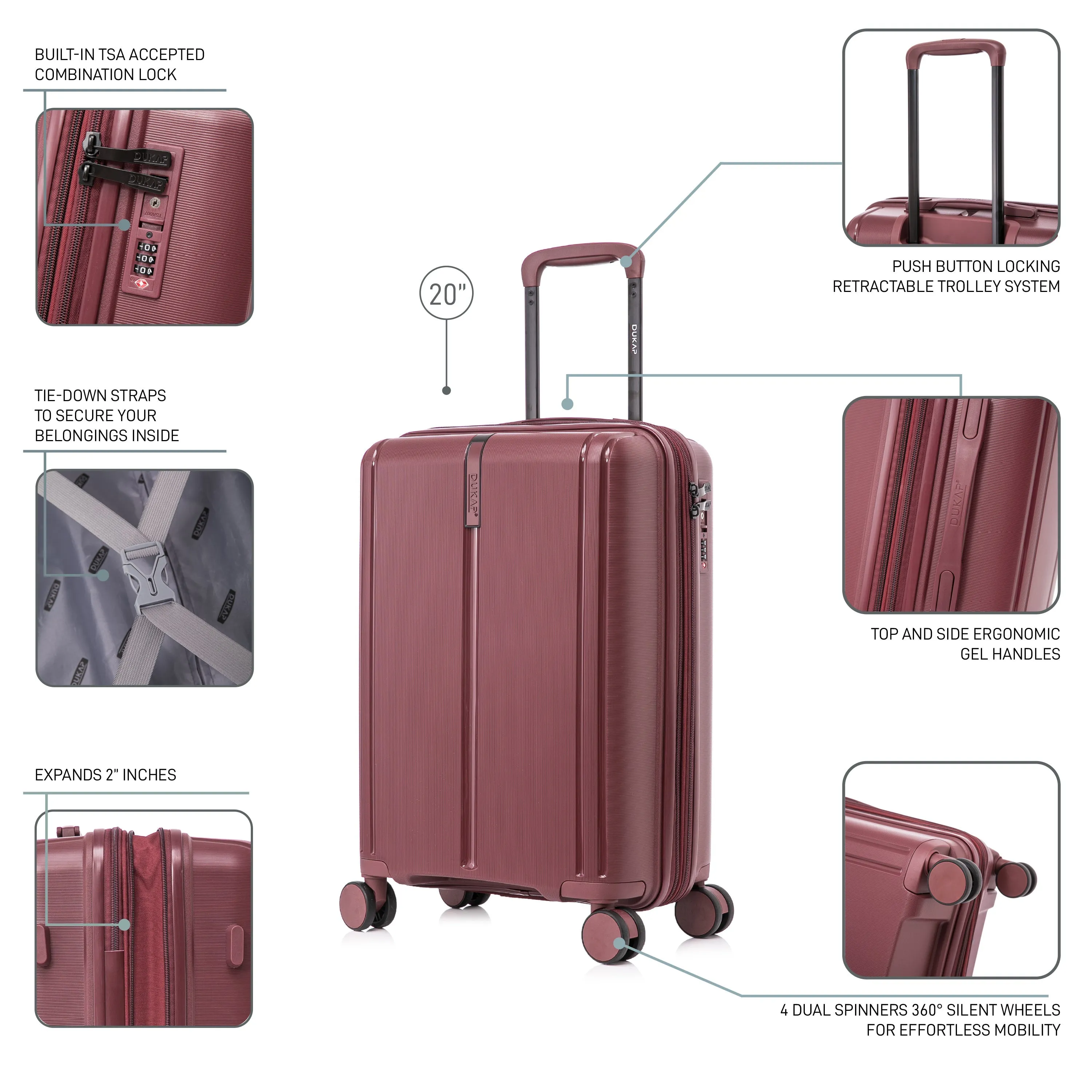 AIRLEY Carry On 20"