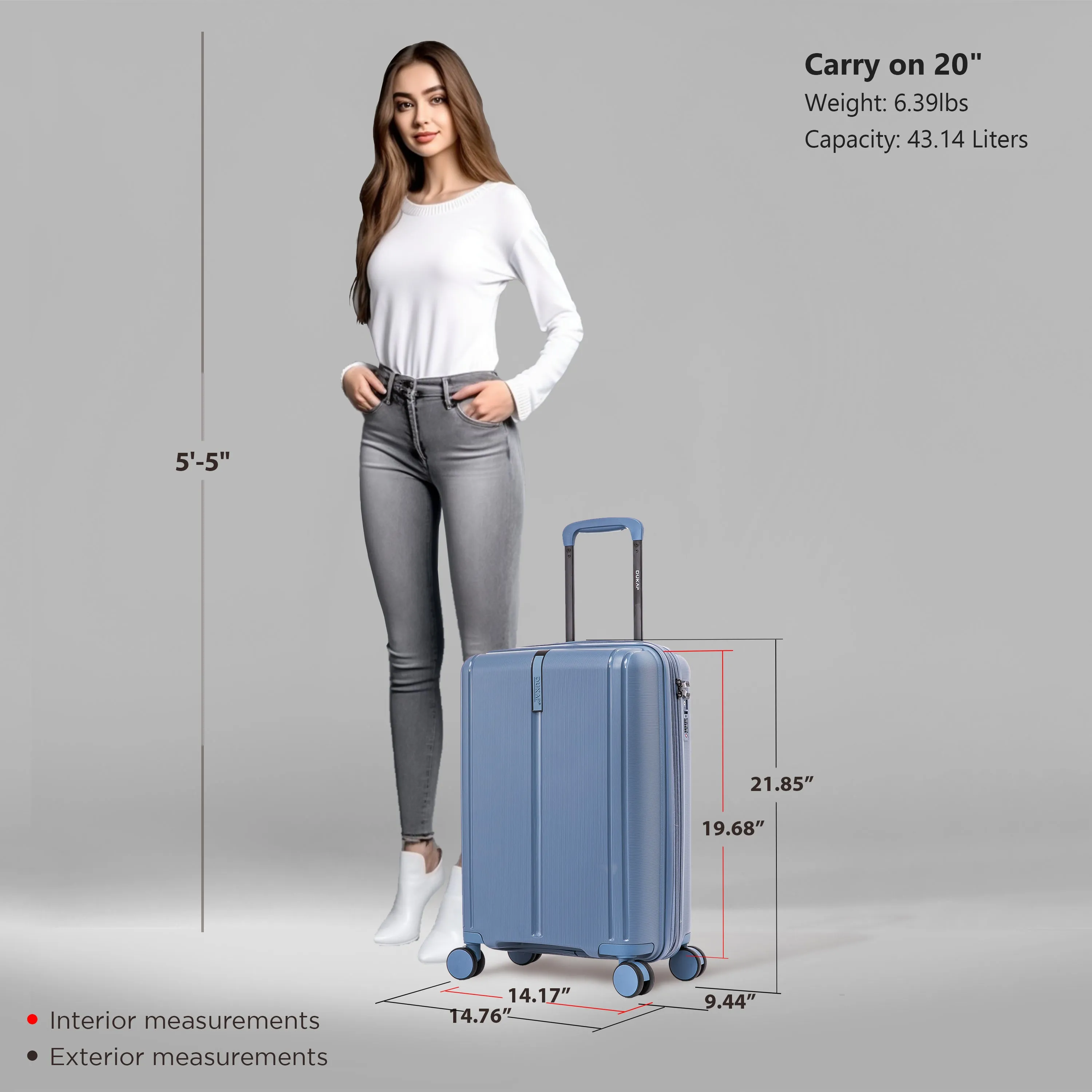 AIRLEY Carry On 20"