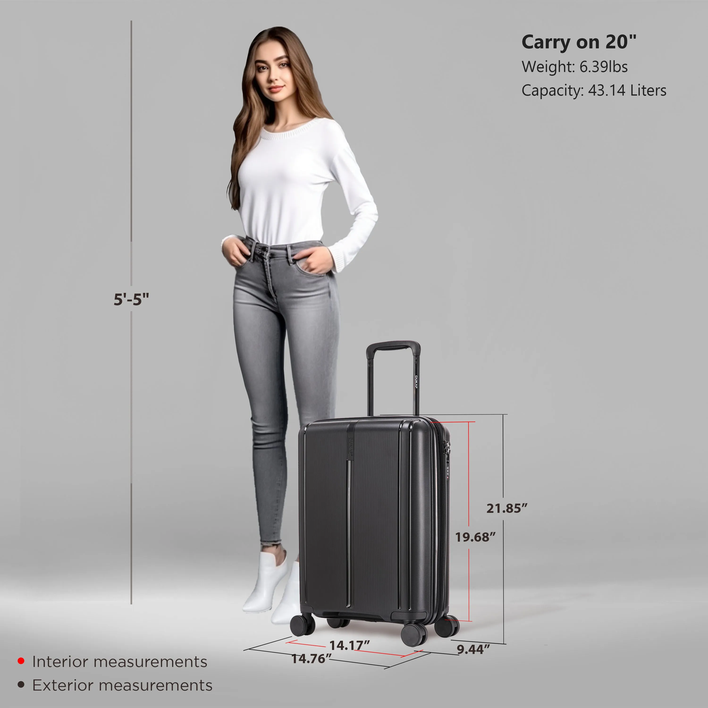 AIRLEY Carry On 20"