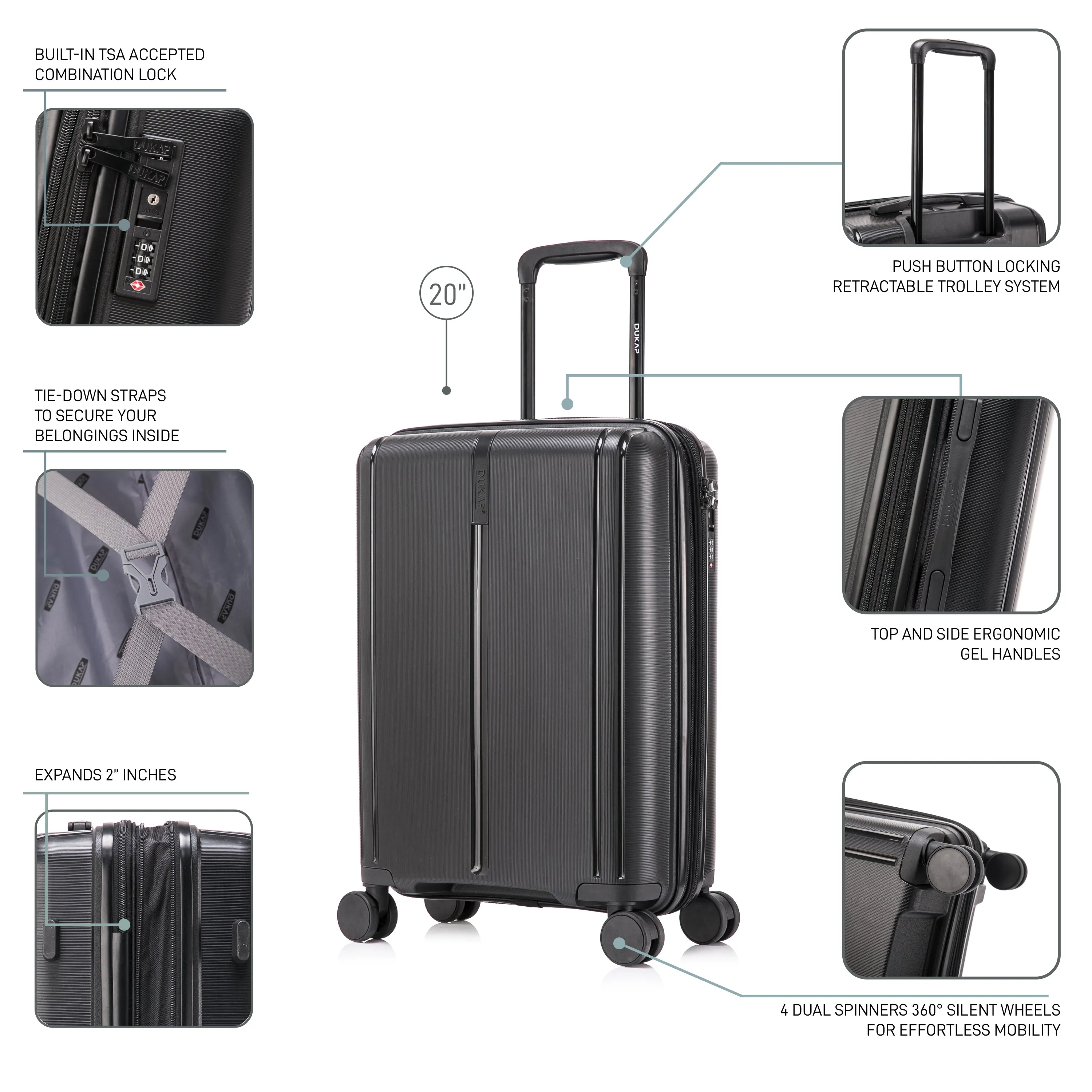 AIRLEY Carry On 20"