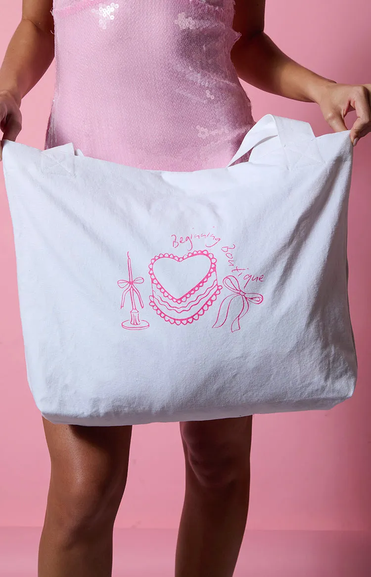 Birthday Cake Tote Bag