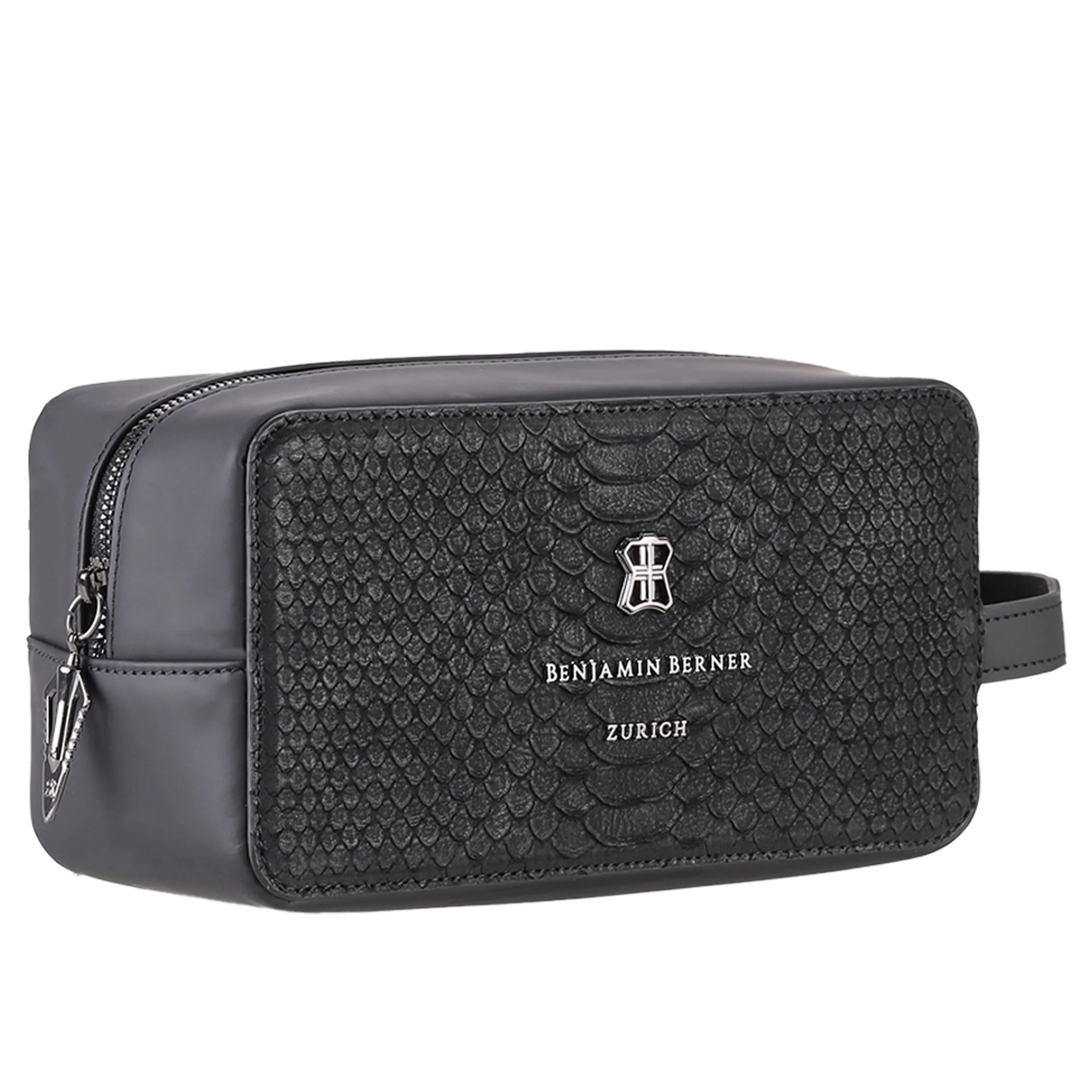 BNJ WASHBAG BLACK PYTHON CUT MATT NAPPA