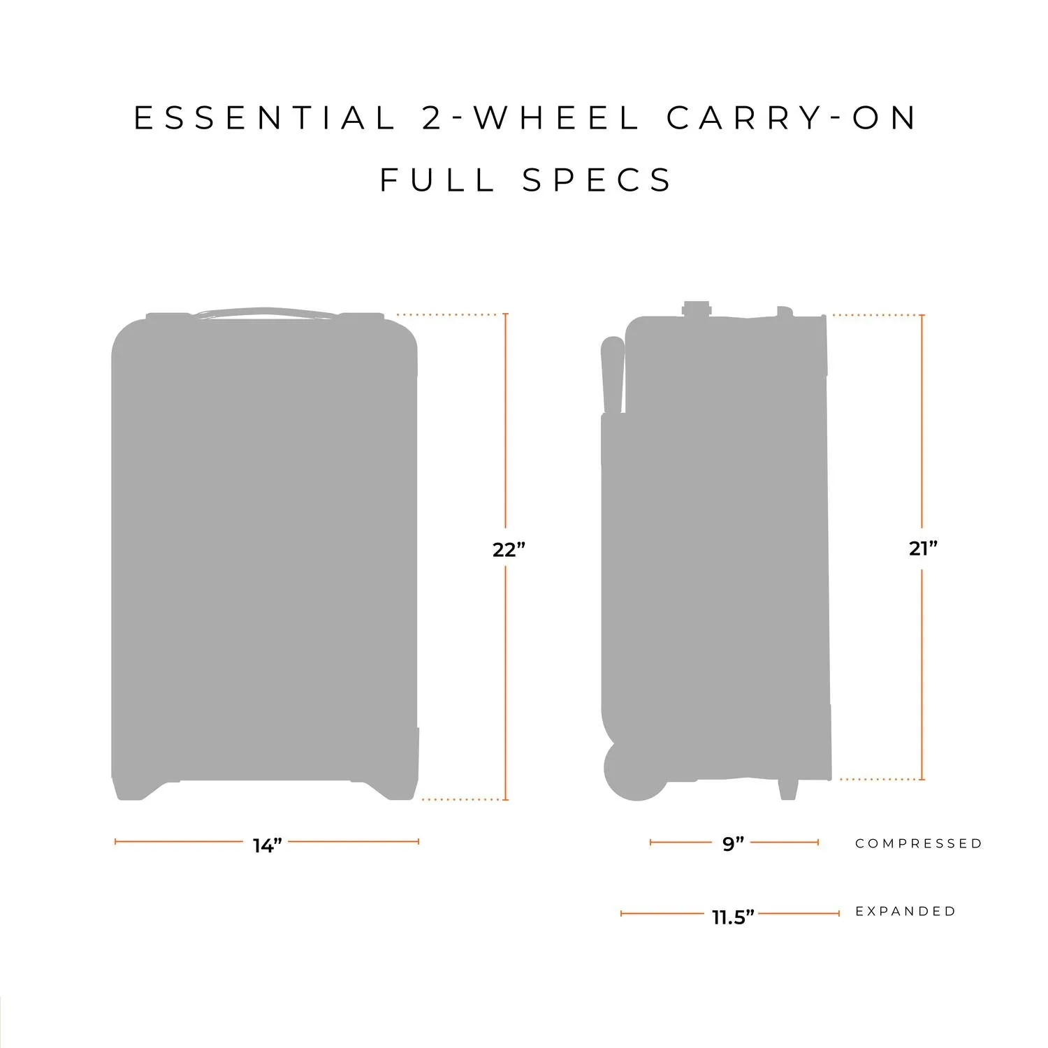 Briggs & Riley BASELINE Essential 22" 2-Wheel Expandable Carry-On