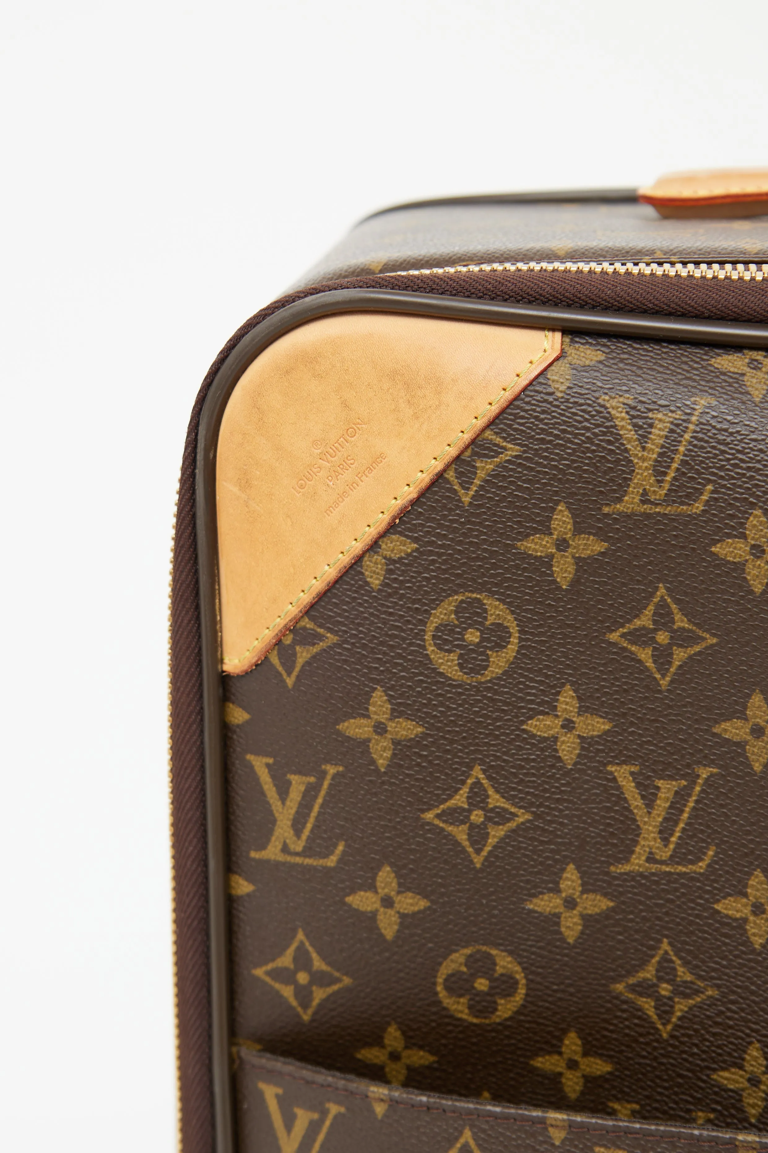 Brown 2010 Monogram Pegase Luggage