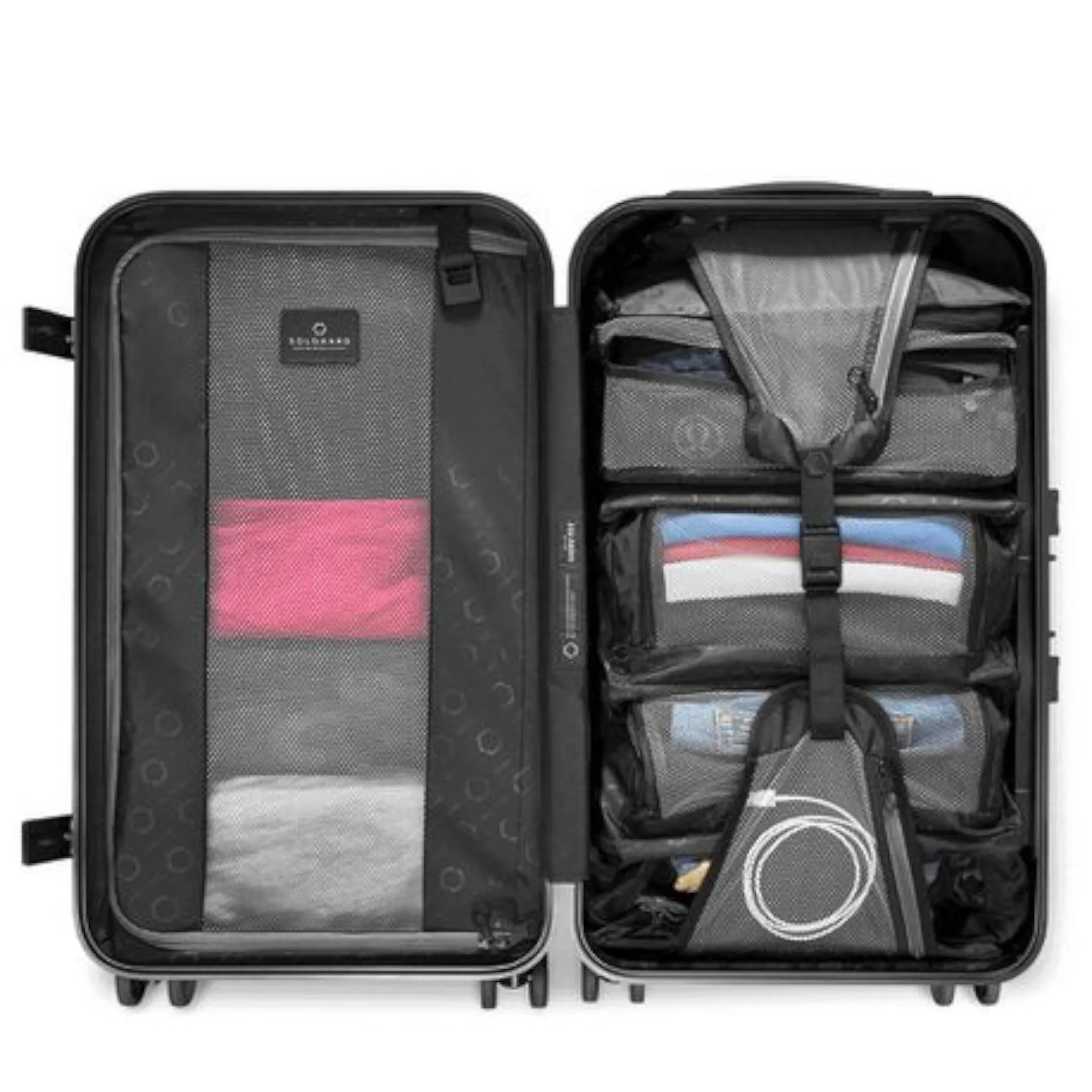 Camping & Travel Luggage Bag Organiser 3pc Set