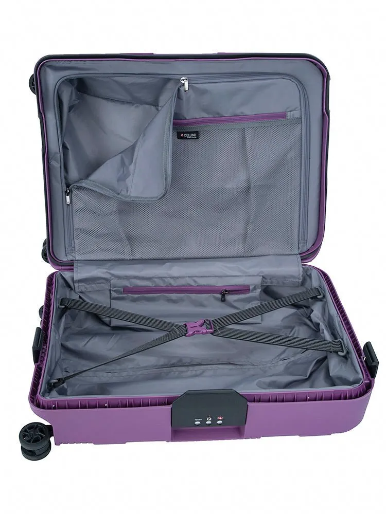 Cellini Safetech 55cm Carry-on Spinner | Black