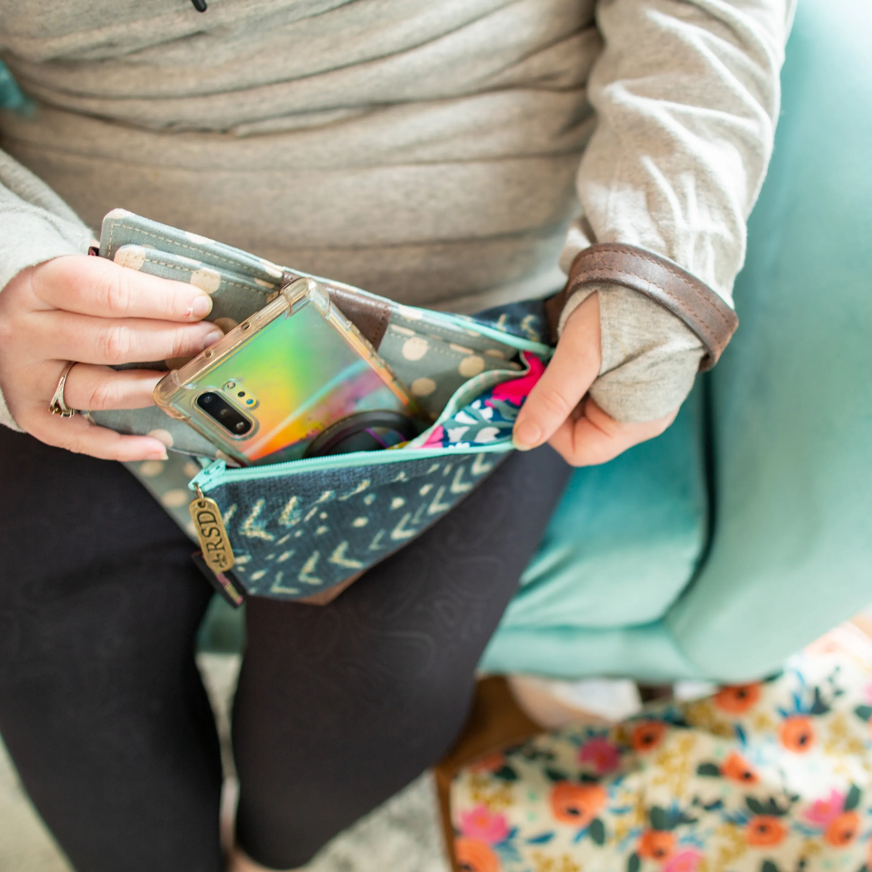 Custom Wristlet with Card Slots