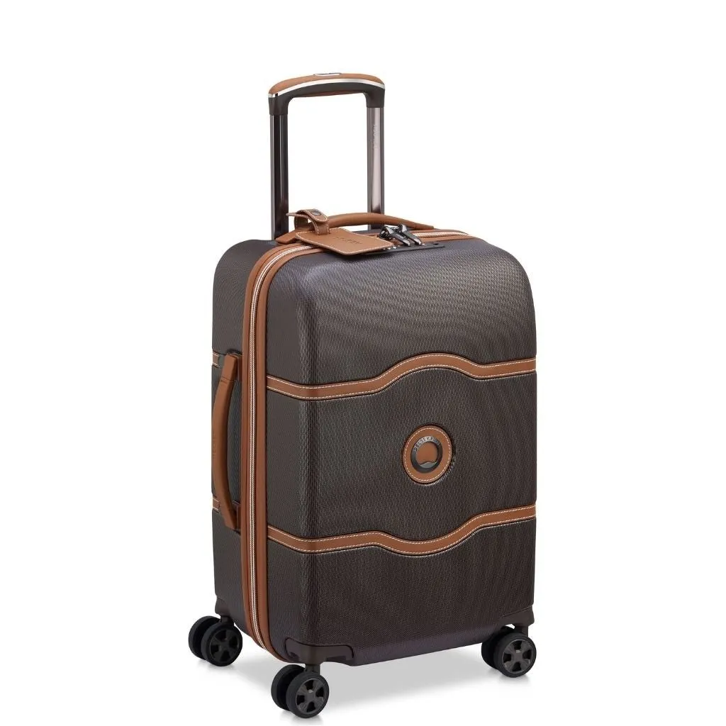 Delsey Chatelet Air 2.0 55cm Carry On Luggage - Chocolate