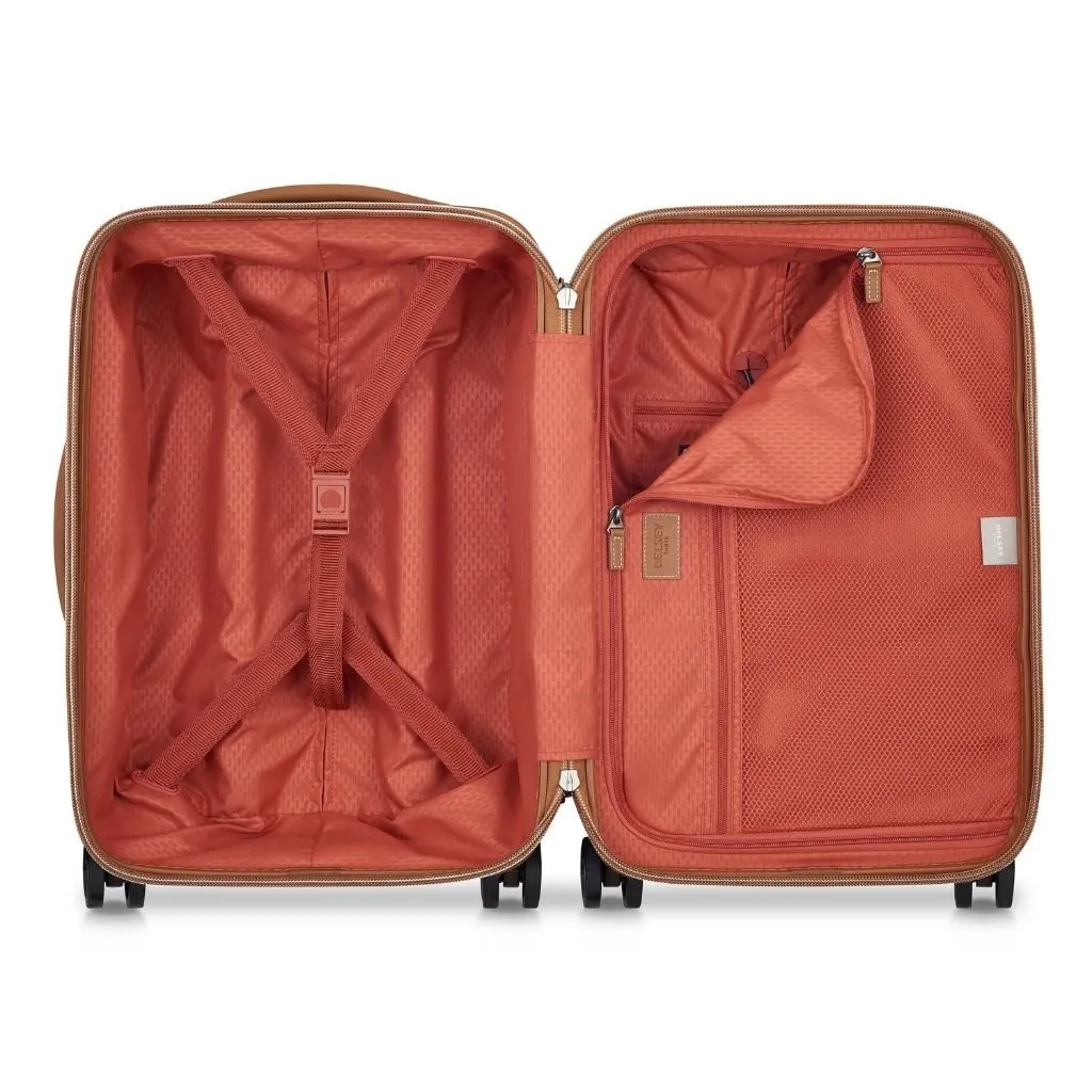 Delsey Chatelet Air 2.0 55cm Carry On Luggage - Chocolate