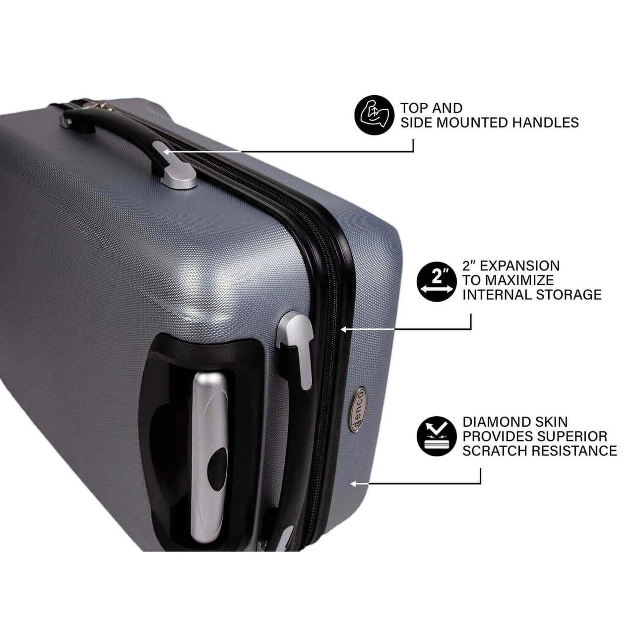 Eastern Washington 20" Hardcase Luggage Carry-on Spinner