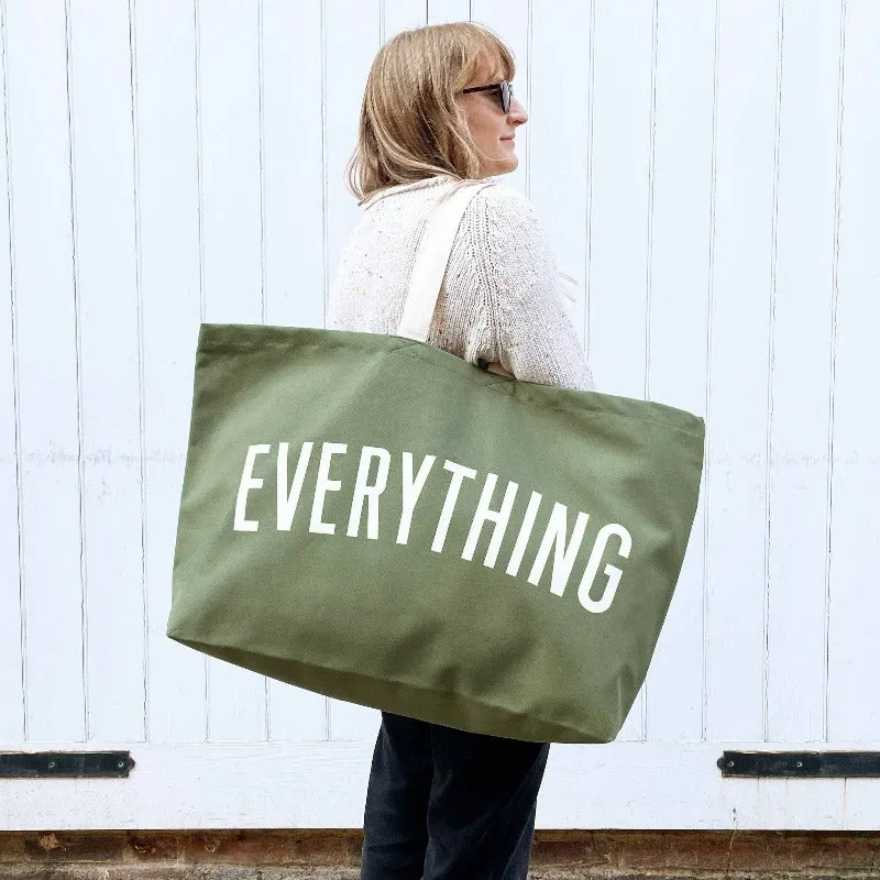 Everything - Olive Green REALLY Big Bag