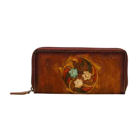 Floral Circular Wallet