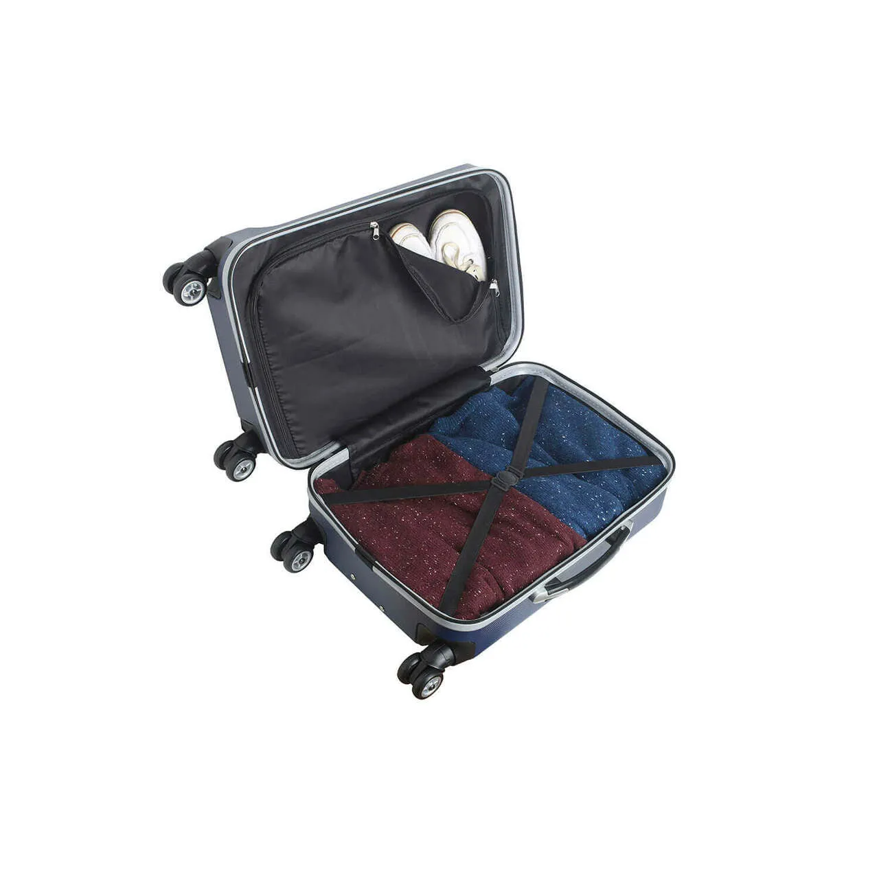 Germany Flag 21" Carry-On Spinner in NAVY