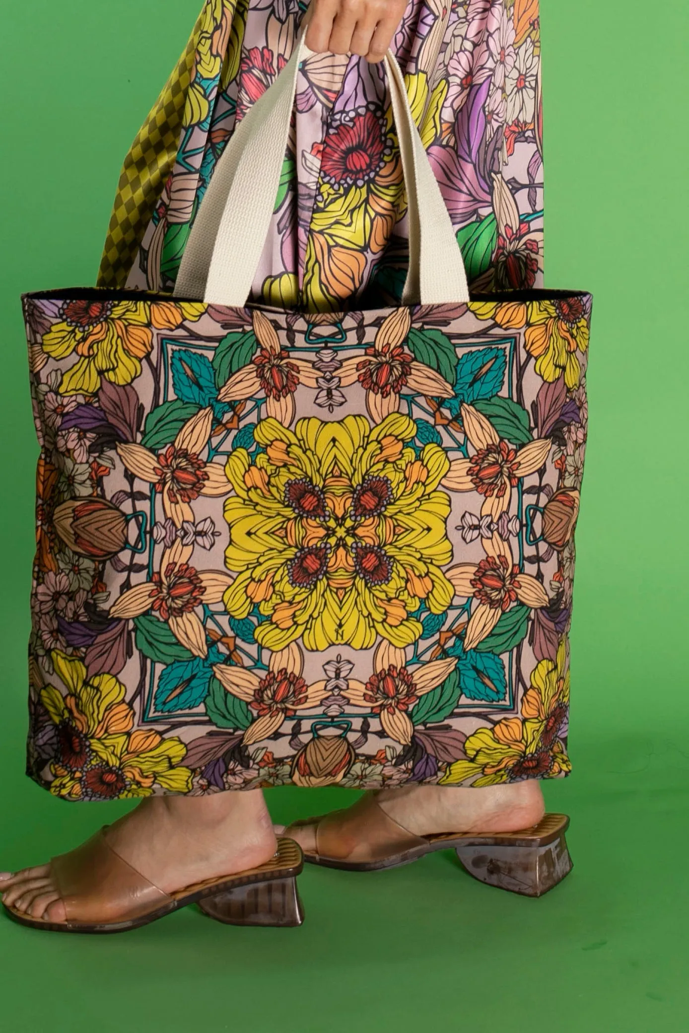 Golden garden large tote - Wholesale