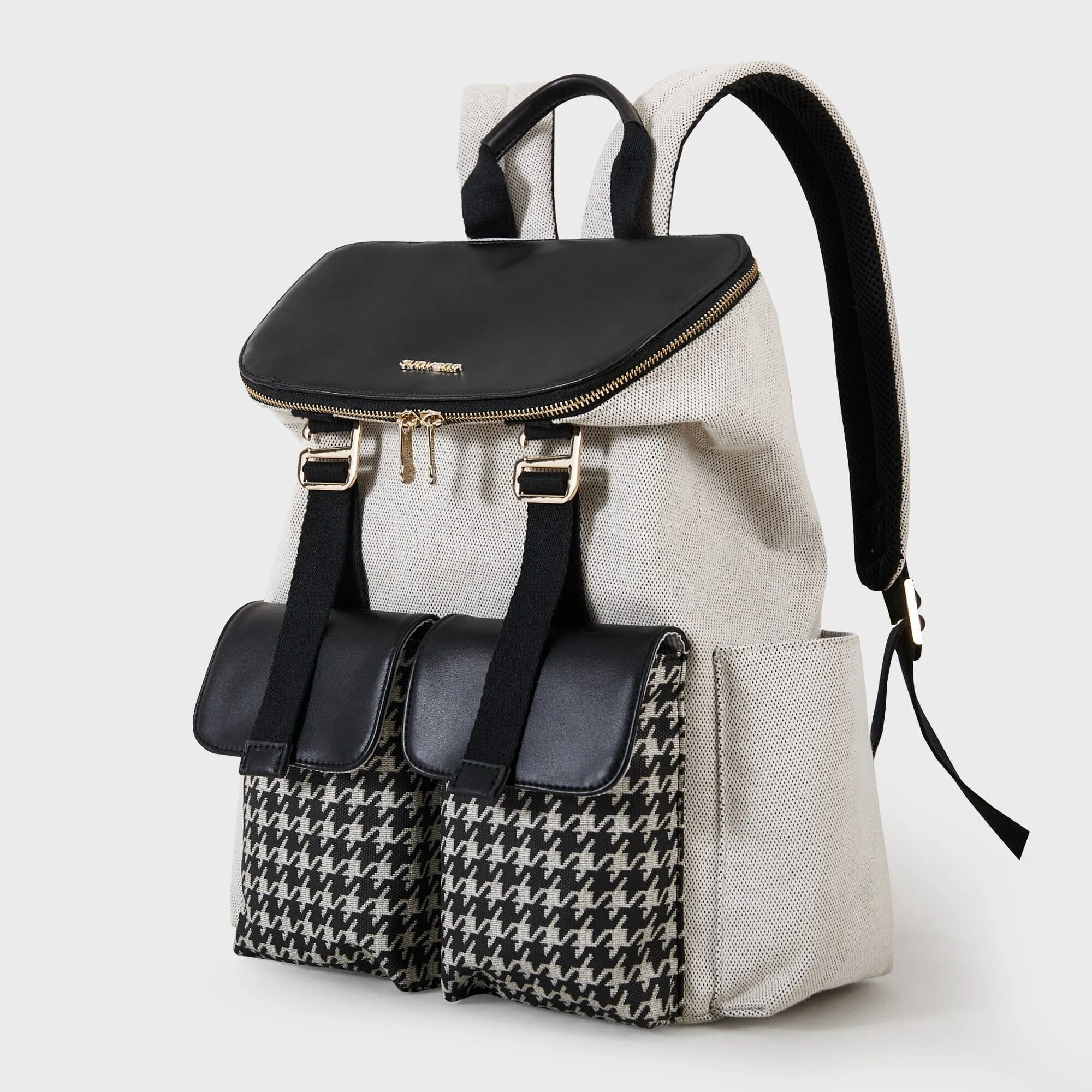 Houndstooth Diaper Backpack