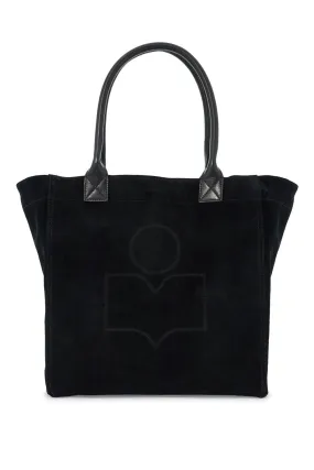 Isabel Marant Small Suede Tote Bag Yenky In Leather