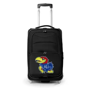 Jayhawks Carry On Luggage | Kansas Jayhawks Rolling Carry On Luggage