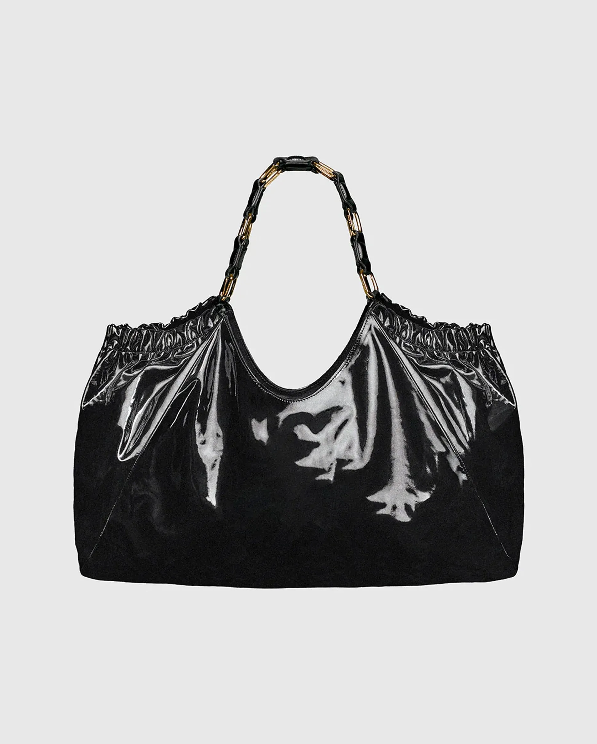 KATE TOTE / HIGH SHINE BLACK