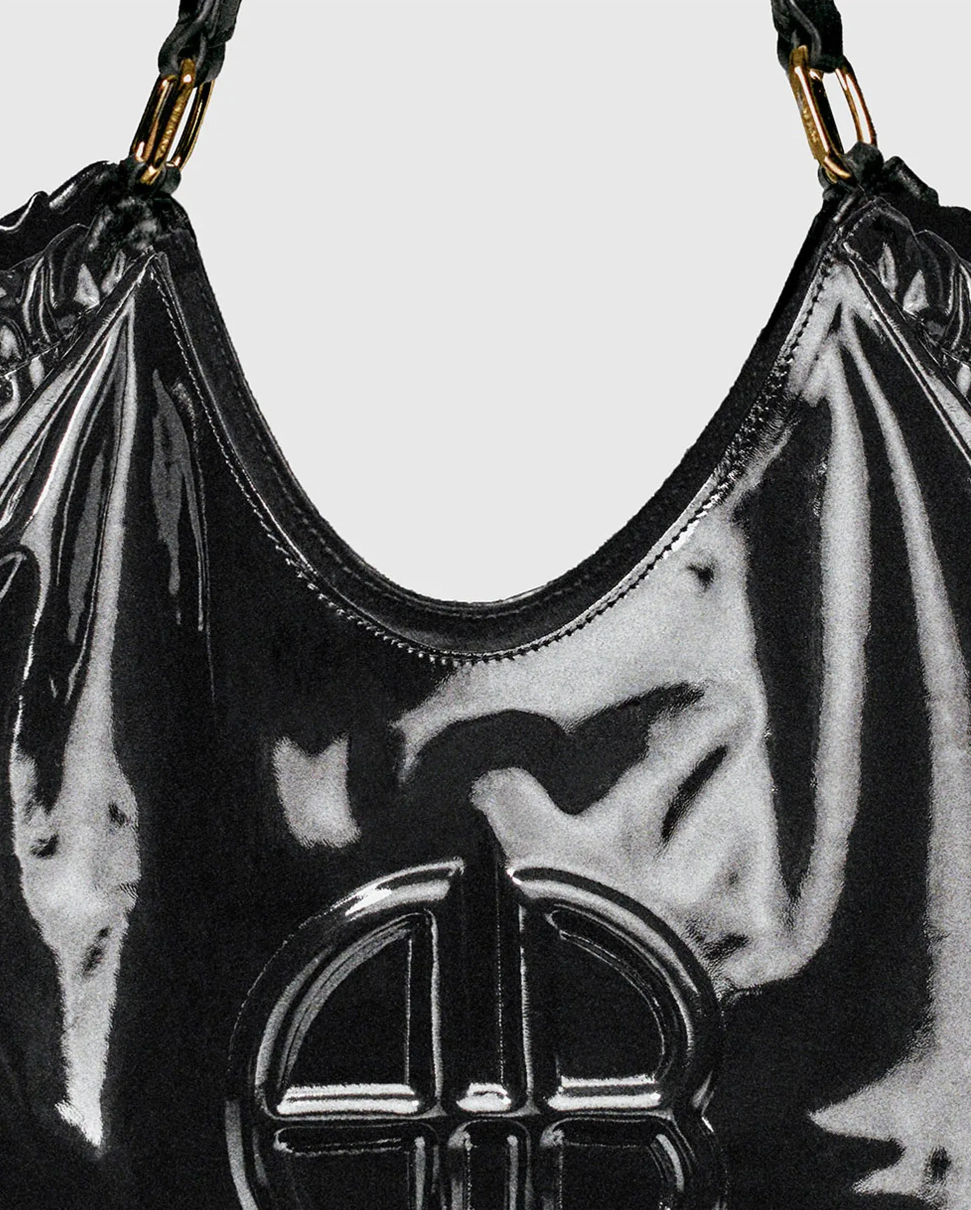 KATE TOTE / HIGH SHINE BLACK