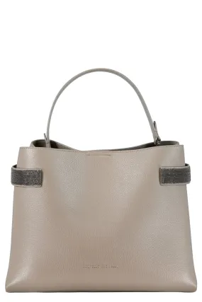 Leather Monili Tote Bag