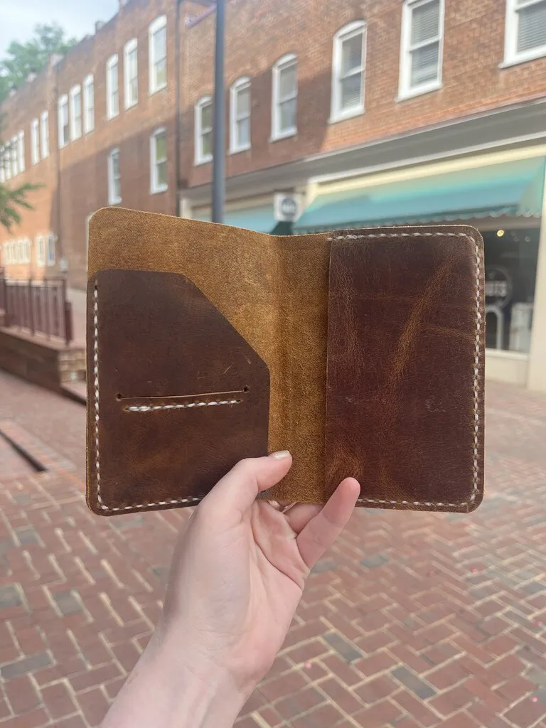 Leather Passport Wallet