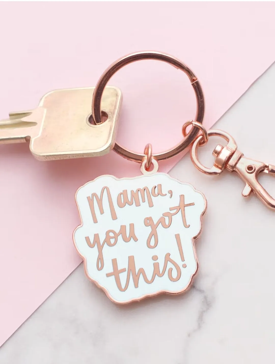 Mama, You Got This! - Enamel Keyring