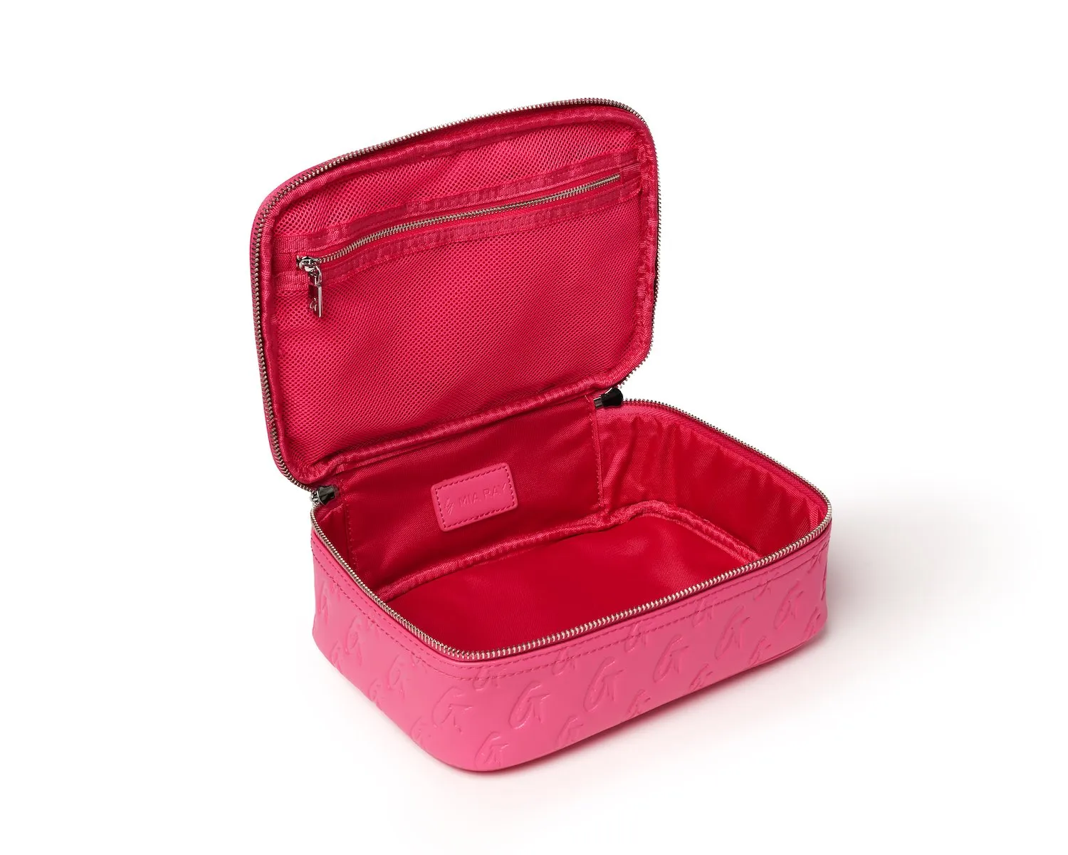 MEDIUM MONOGRAM TOILETRY BAG - HOT PINK