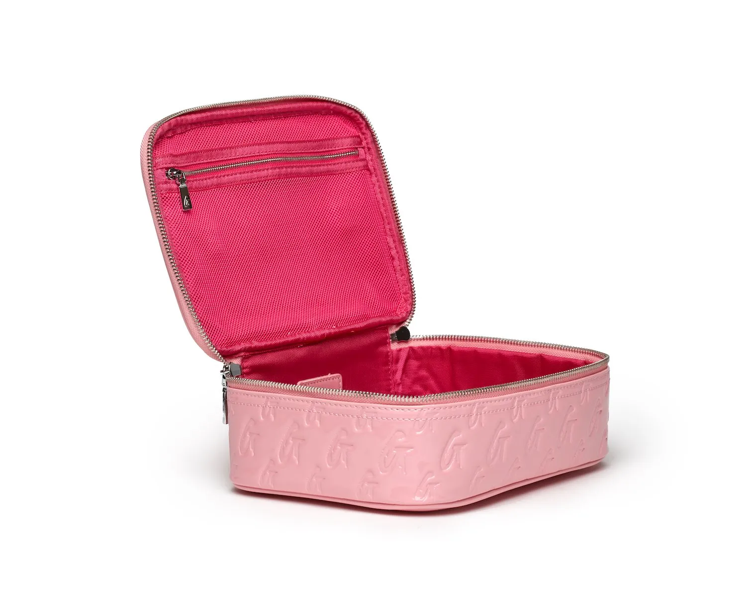 MEDIUM MONOGRAM TOILETRY BAG - MIRROR PINK