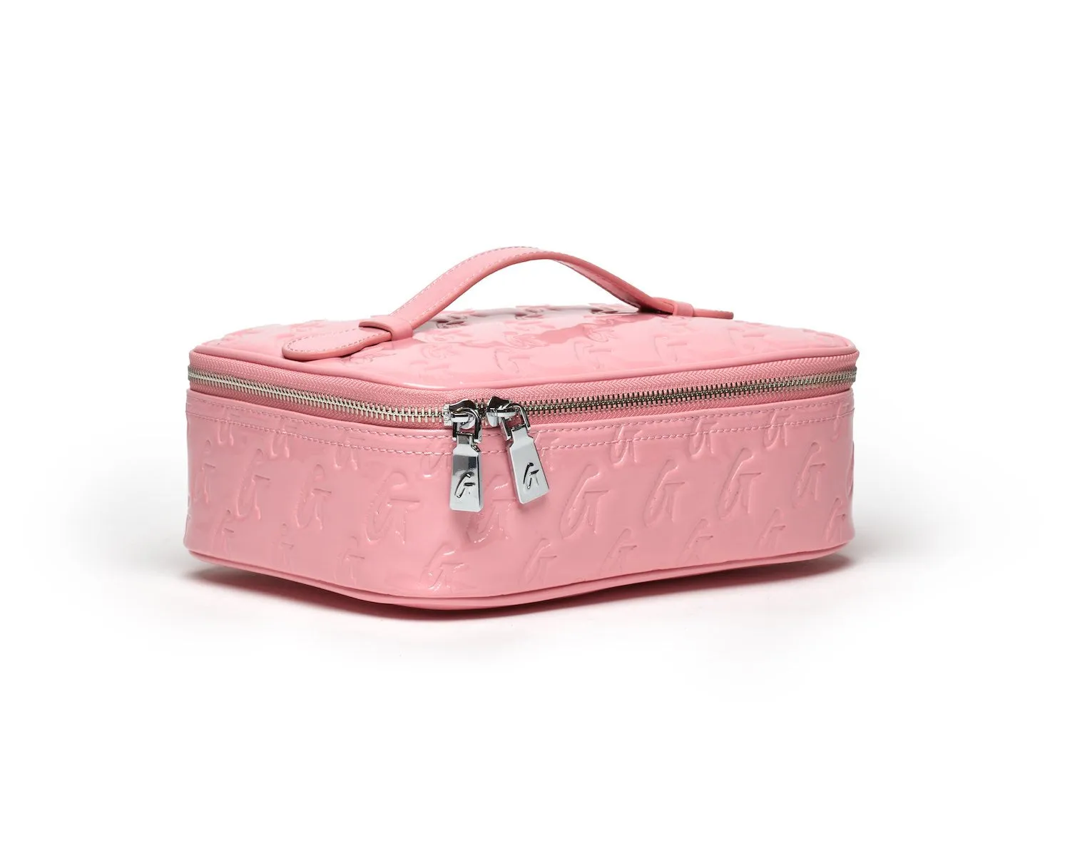 MEDIUM MONOGRAM TOILETRY BAG - MIRROR PINK