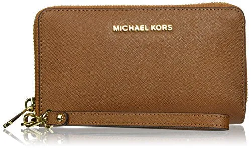 Michael Kors Jet Set Travel Large Flat Multifunction Phone Case Luggage One Size