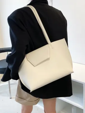 Minimalist Shoulder Tote Bag