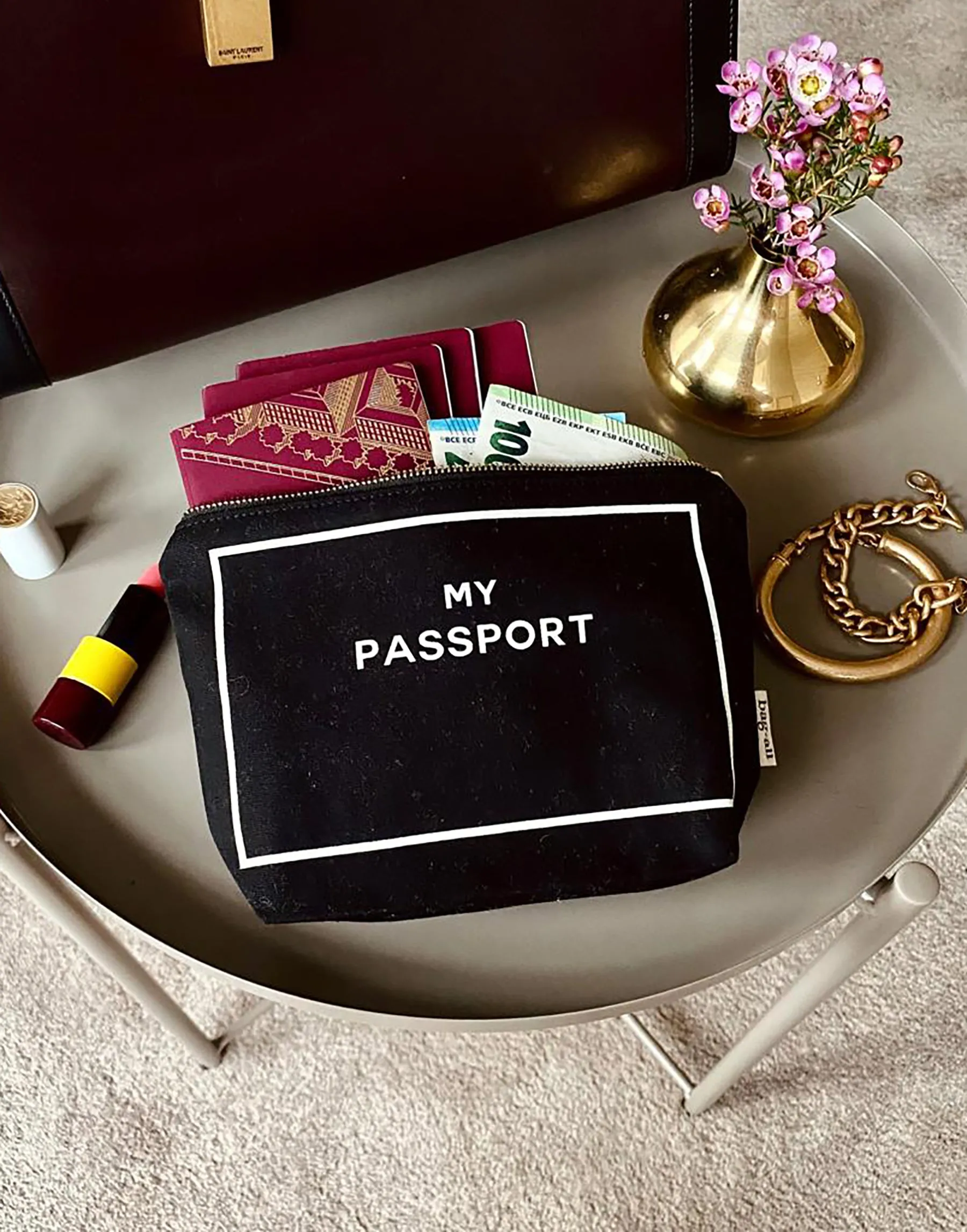 My Passport Case by Bag-all - Black