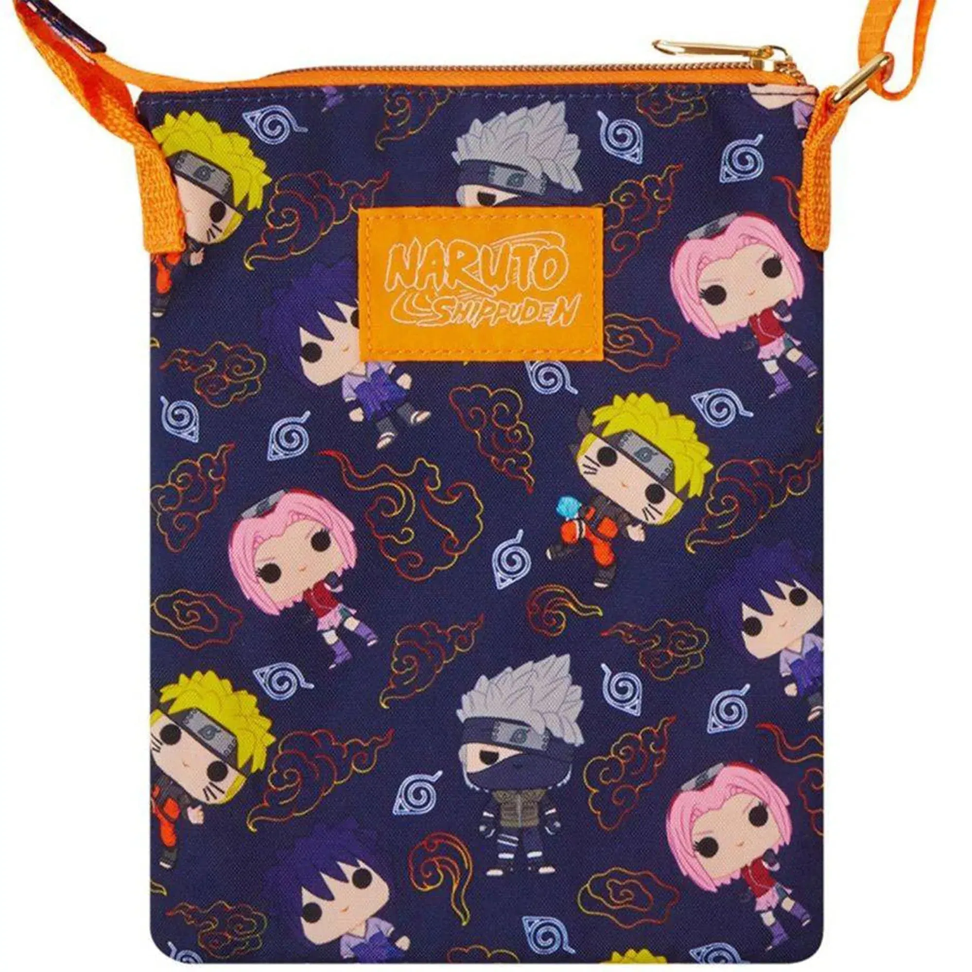 Naruto Shippuden - Team 7 Ninjas Passport Bag (All Over Print) - Funko - Loungefly Pop! Series