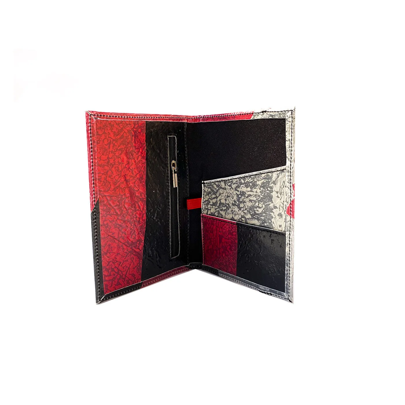 Passport Holder - Red Fusion