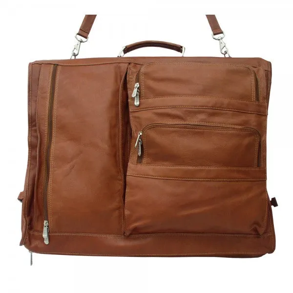 Piel Leather Executive Expandable Garment Bag