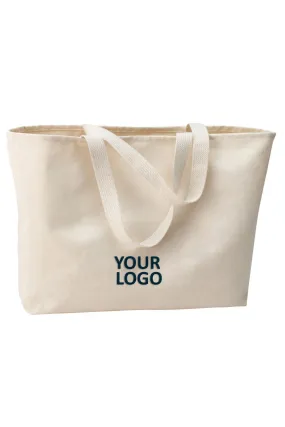 Port Authority - Jumbo Customized Tote, Natural