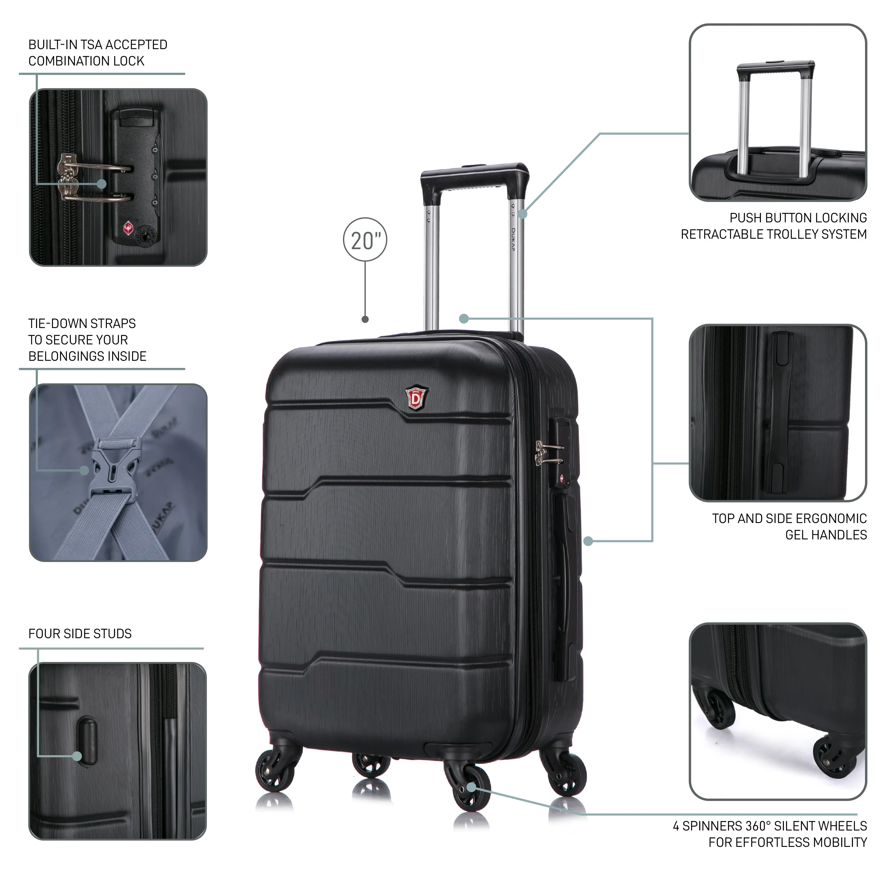 RODEZ Carry On 20"