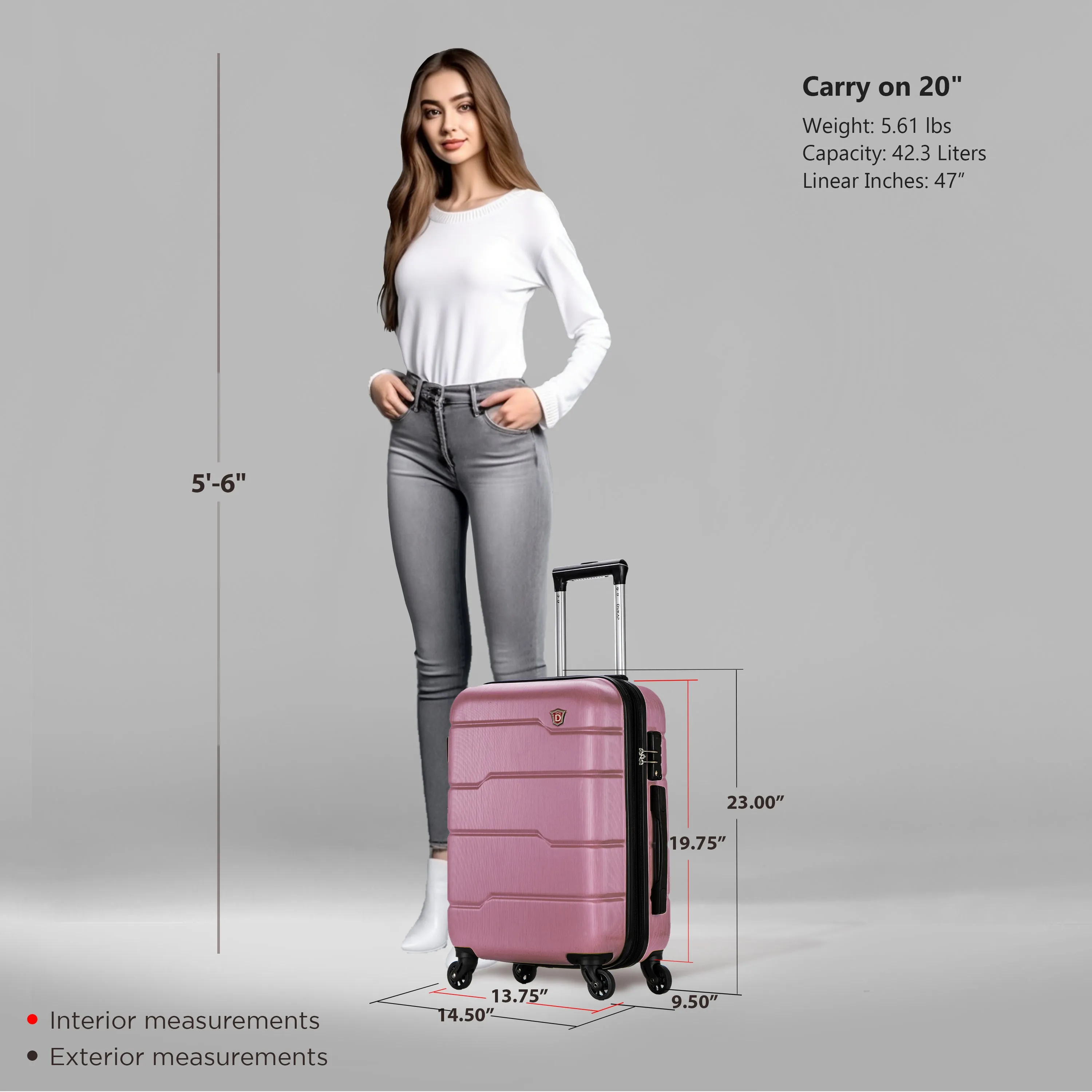 RODEZ Carry On 20"