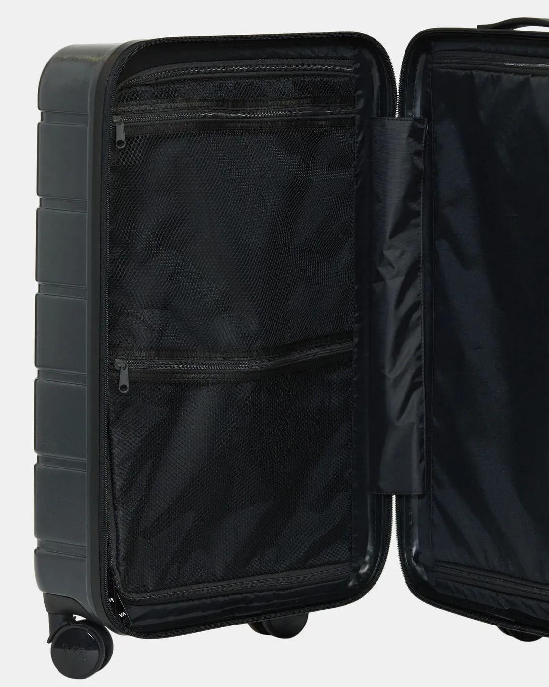 RVCA VA Medium Roller Hardcase Suitcase - Black