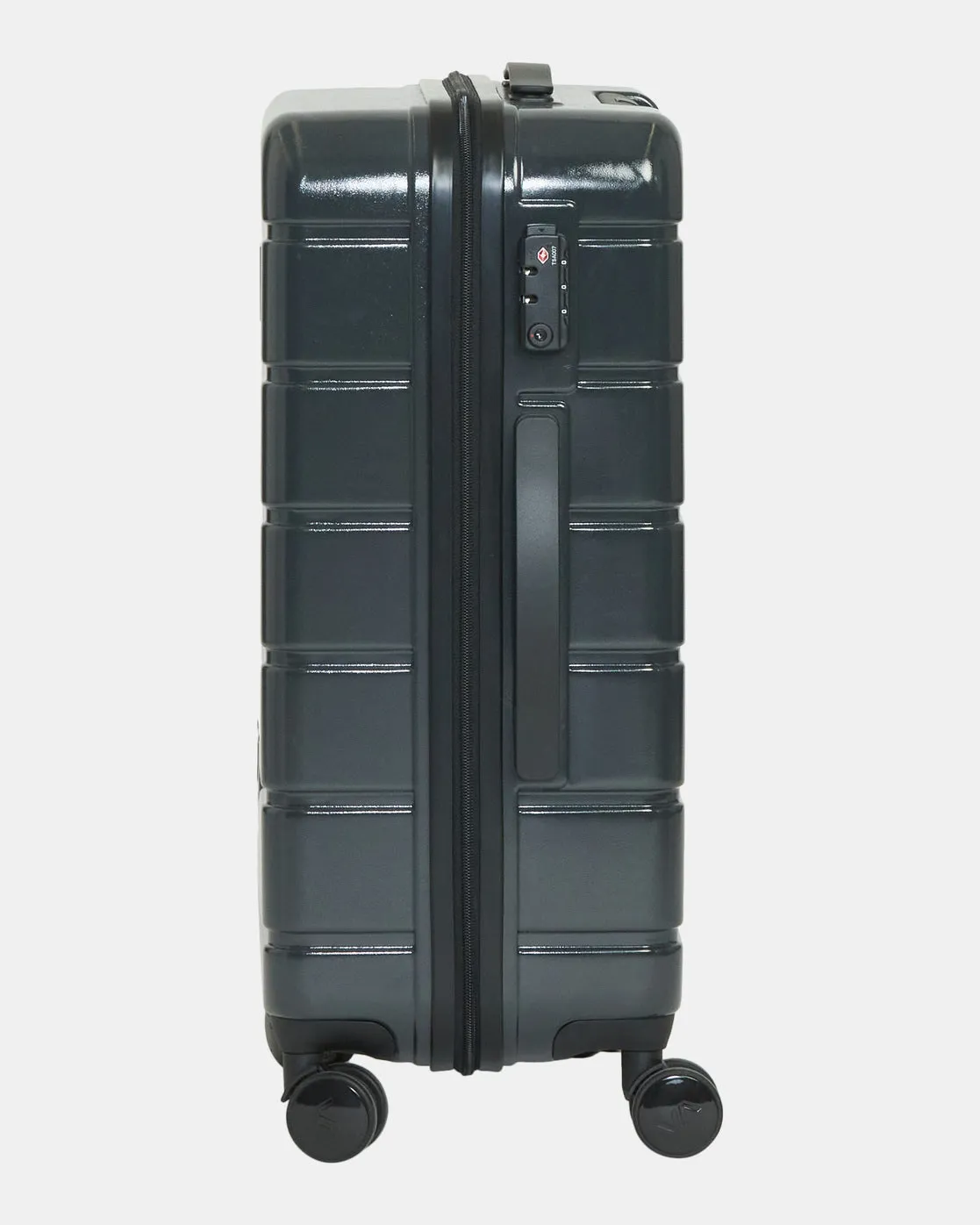 RVCA VA Medium Roller Hardcase Suitcase - Black