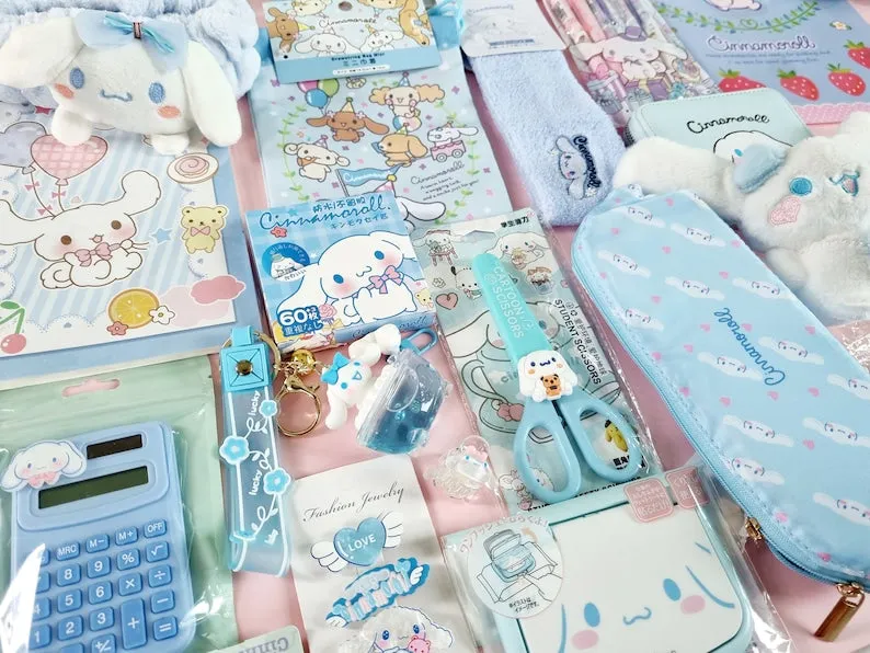 Sanrio Cinnamoroll Mystery Box, Kawaii stationery | Cute Kawaii |Surprise bag |Surprise box | Birthday gift