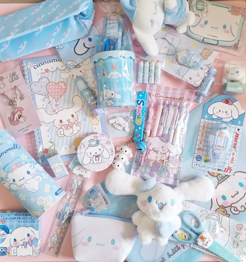 Sanrio Cinnamoroll Mystery Box, Kawaii stationery | Cute Kawaii |Surprise bag |Surprise box | Birthday gift