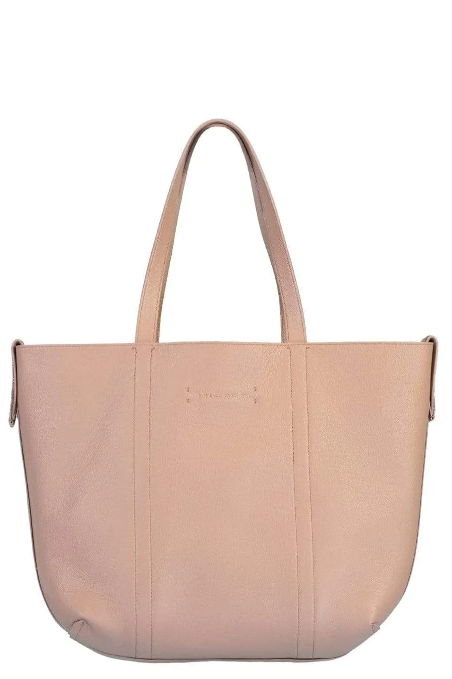 Small Suede Reversible Tote - Rose