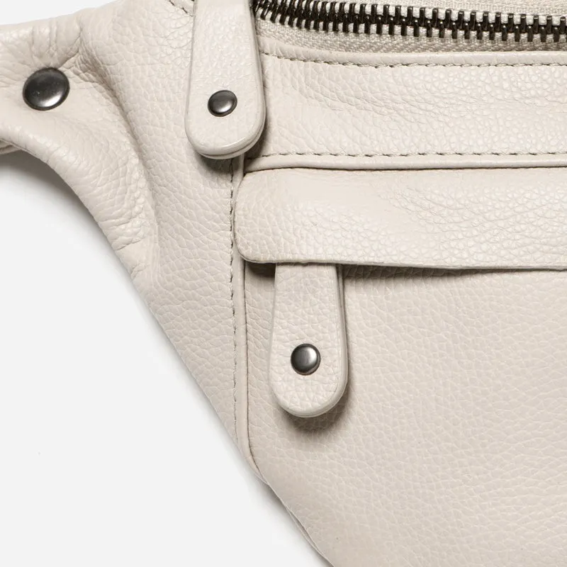 Stitch & Hide - Bailey Hip Bag - Ivory