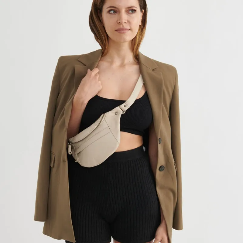 Stitch & Hide - Bailey Hip Bag - Ivory