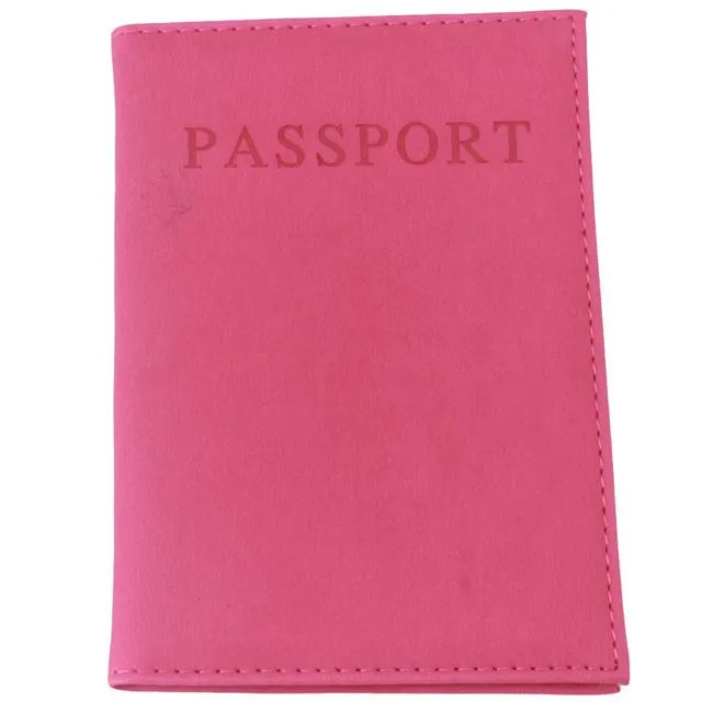 The Leather Travel Passport Holder