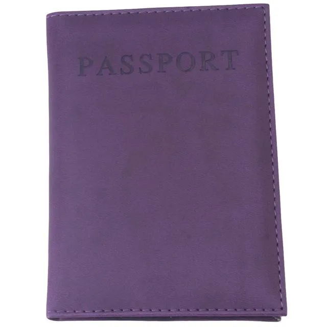 The Leather Travel Passport Holder