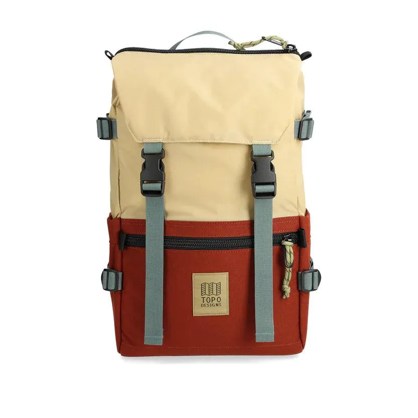 Topo Designs Rover Pack Classic Sahara/Fire Brick